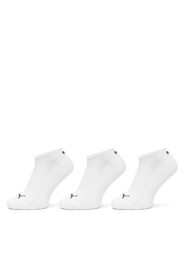 Puma Комплект 3 чифта къси чорапи унисекс 938626 Бял - Mera.bg