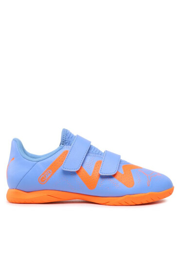 Puma Обувки FUTURE PLAY IT V 107206 01 Blue Glimmer- White-Ultra Orange - Mera.bg