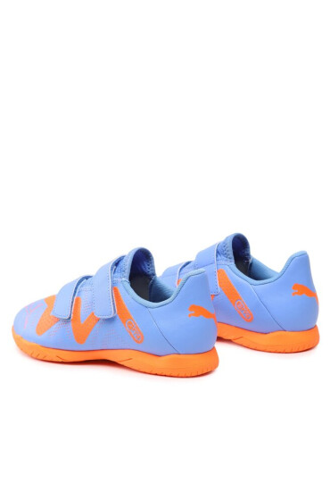 Puma Обувки FUTURE PLAY IT V 107206 01 Blue Glimmer- White-Ultra Orange - Mera.bg