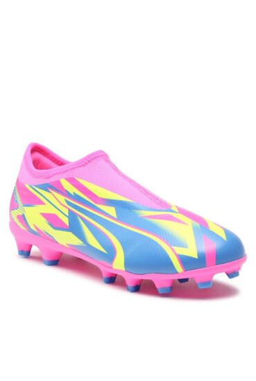 Puma Обувки Ultra Match Ll Energy Fg/Ag Youth 107555 01 Luminous Pink/Ultra Blue/Yellow Alert - Mera.bg