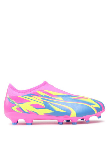 Puma Обувки Ultra Match Ll Energy Fg/Ag Youth 107555 01 Luminous Pink/Ultra Blue/Yellow Alert - Mera.bg