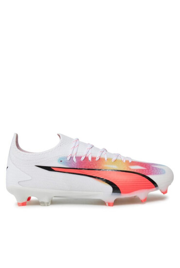 Puma Обувки Ultra Ultimate Fg/Ag 107311 01 White/ Black/Fire Orchid - Mera.bg