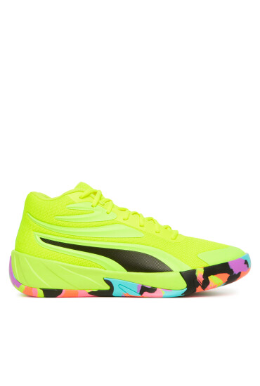 Puma Обувки за баскетбол Court Pro Marble 311394 02 Жълт - Mera.bg