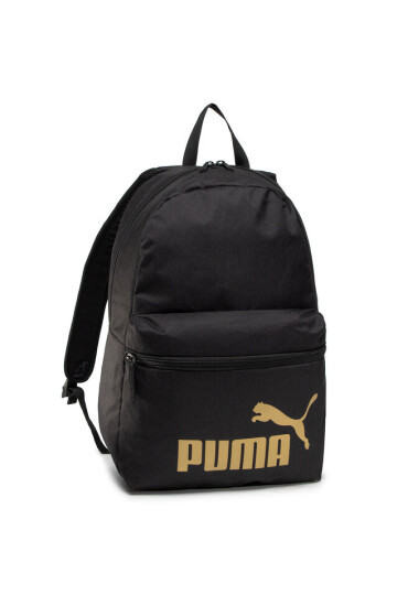 Puma Раница Phase Backpack 075487 49 Black/Golden Logo - Mera.bg