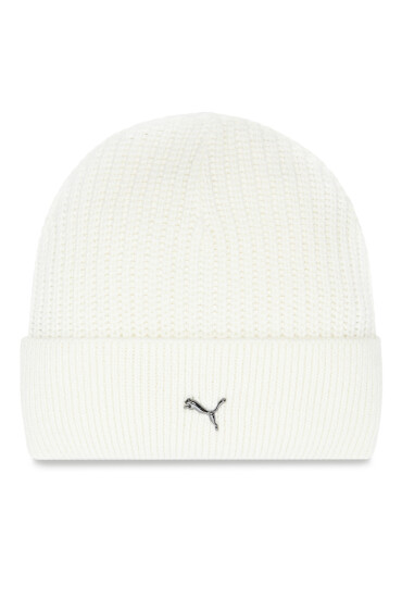 Puma Шапка Metal Cat Beanie 024874 02 Бял - Mera.bg