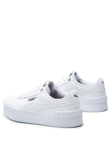 Puma Сникърси Carina Lift Mono 386405 02 White/ Black - Mera.bg