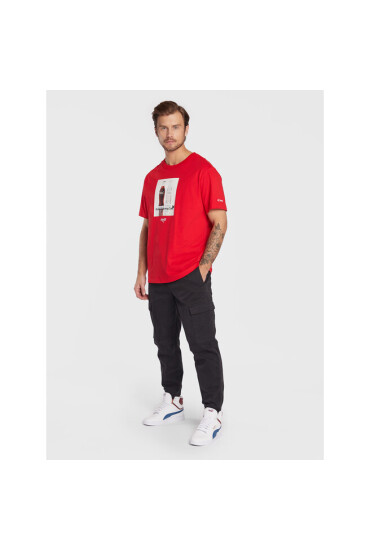 Puma Сникърси Shuffle Mid 380748 10 White/Lakeblue/Red/Gold - Mera.bg