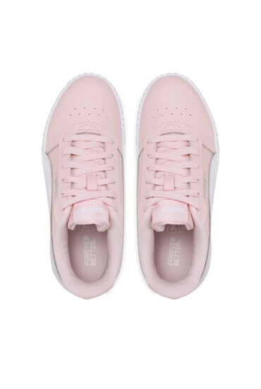 Puma Сникърси Carina 2.0 Jr 386185 04 Almond Blossom/White/Silver - Mera.bg