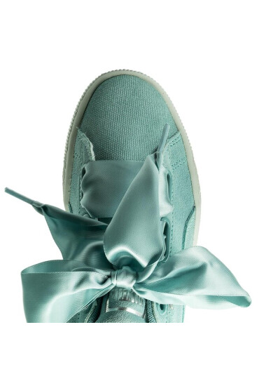 Puma Сникърси Suede Heart Pebble Wn's 365210 03 Aquifer/Blue Flower - Mera.bg