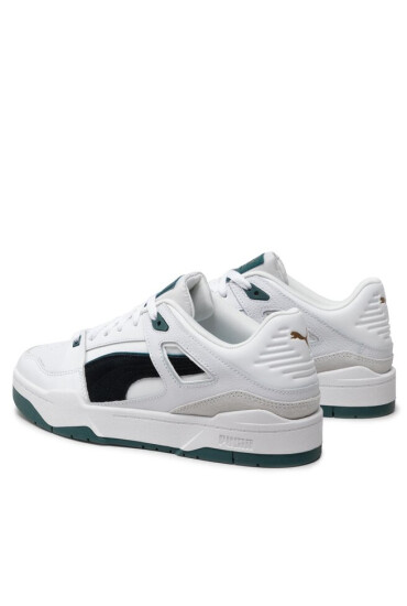 Puma Сникърси Slipstream Suede Fs 388634 03 Pwht/ Black/Varsity Green - Mera.bg