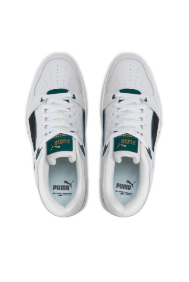 Puma Сникърси Slipstream Suede Fs 388634 03 Pwht/ Black/Varsity Green - Mera.bg