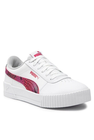 Puma Сникърси Carina L Snake Fs 382384 01 White/Persian Red - Mera.bg