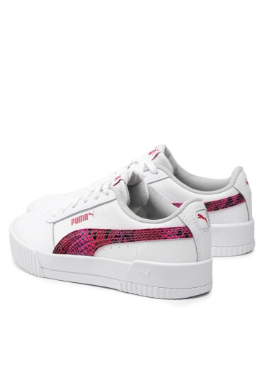 Puma Сникърси Carina L Snake Fs 382384 01 White/Persian Red - Mera.bg