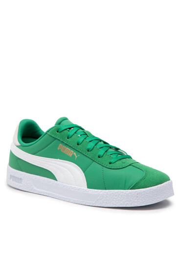 Puma Сникърси Club Nylon 384822 05 Amazon Green/ White/Gold - Mera.bg