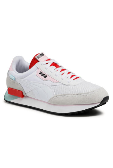 Puma Сникърси Future Rider Neon Play 373383 09 White/Poppy Red - Mera.bg