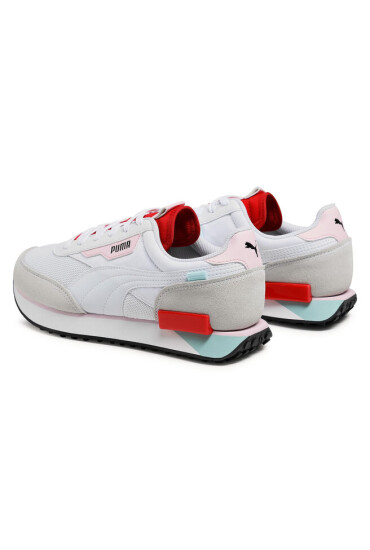 Puma Сникърси Future Rider Neon Play 373383 09 White/Poppy Red - Mera.bg