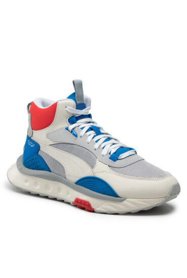 Puma Сникърси Wild Rider Mid Ws 381598 02 Ivory Glow/Future Blue - Mera.bg