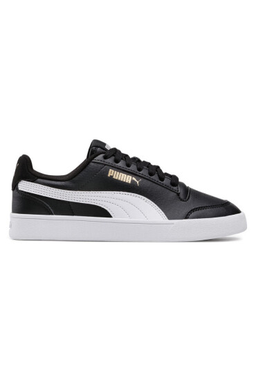 Puma Сникърси Shuffle Jr 375688 03 Black/ White/Gold - Mera.bg