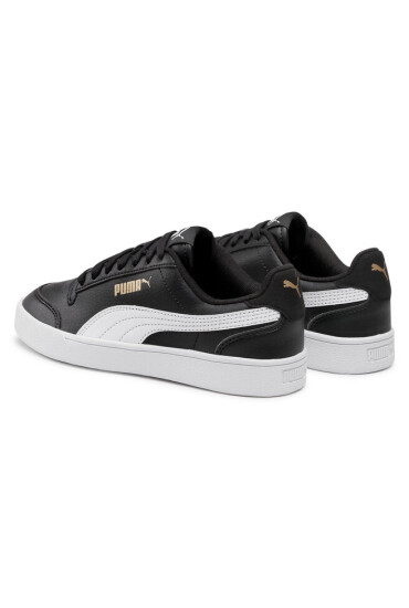 Puma Сникърси Shuffle Jr 375688 03 Black/ White/Gold - Mera.bg
