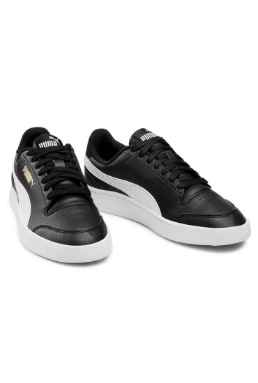 Puma Сникърси Shuffle Jr 375688 03 Black/ White/Gold - Mera.bg