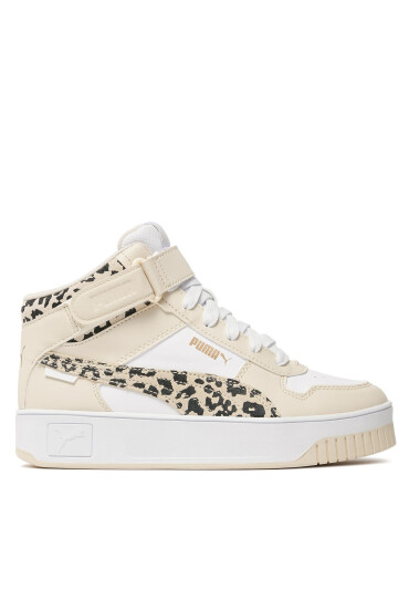 Puma Сникърси Carina Street Mid Animal 394675 01 Бял - Mera.bg