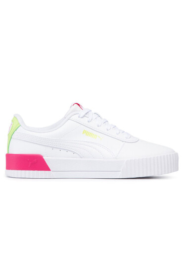 Puma Сникърси Carina Vivid Jr 374695 01 White/ White - Mera.bg