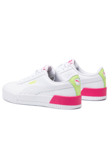 Puma Сникърси Carina Vivid Jr 374695 01 White/ White - Mera.bg