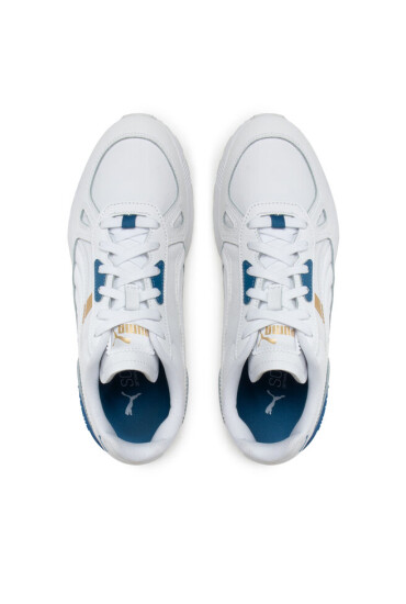 Puma Сникърси Gravition Pro Fc 386479 01 White/Lake Blue/Gold - Mera.bg
