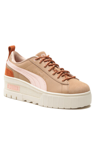 Puma Сникърси Mayze Wedge Wild Women Wns 389868 01 Кафяв - Mera.bg