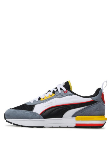 Puma Сникърси R22 383462 20 Gray/Black/White/Pele Yellow - Mera.bg