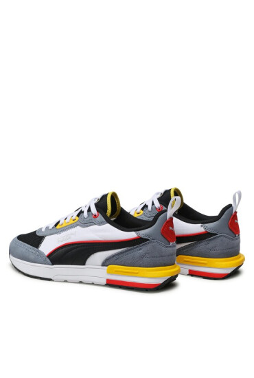 Puma Сникърси R22 383462 20 Gray/Black/White/Pele Yellow - Mera.bg