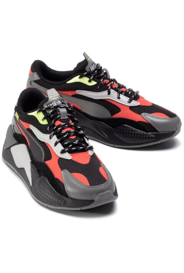Puma Сникърси Rs-X3 City Attack Jr 373141 01 Black/Paprika - Mera.bg