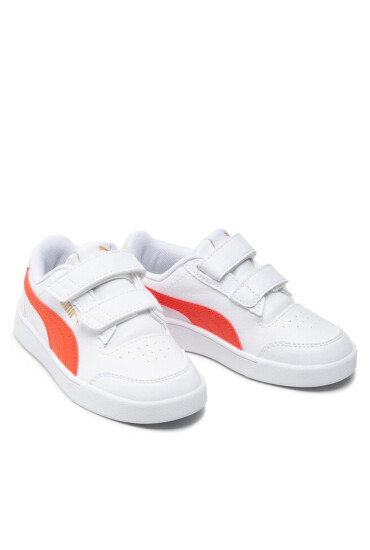 Puma Сникърси Shuffle V Ps 375689 07 White/Tomato/Gold/Gray - Mera.bg