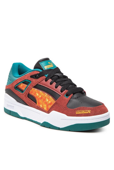 Puma Сникърси Slipstream Minecraft 386128 01 Russet Brown/Teal Green - Mera.bg