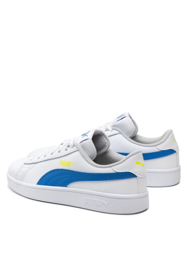 Puma Сникърси Smash V2 L Jr 365170 33 White/Victoria Blue - Mera.bg