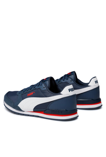 Puma Сникърси St Runner V3 Nl 384857 08 Sargasso Sea/White/Red - Mera.bg