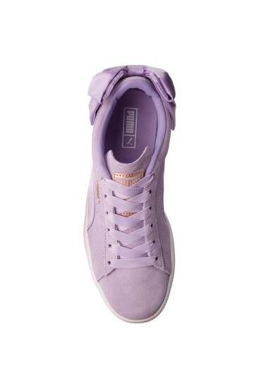 Puma Сникърси Suede Bow Jr 367316 03 Purple Rose/Purple Rose - Mera.bg