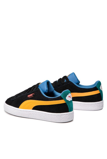 Puma Сникърси Suede Garfield Jr 384553 01 Dark Cheddar/Celandine - Mera.bg