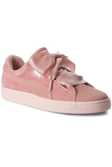 Puma Сникърси Suede Heart Pebble Wn's 365210 01 Розов - Mera.bg
