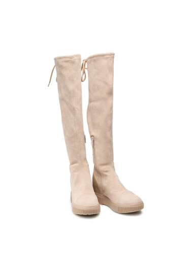 QUAZI Чизми NATTALIE-02 Beige - Mera.bg