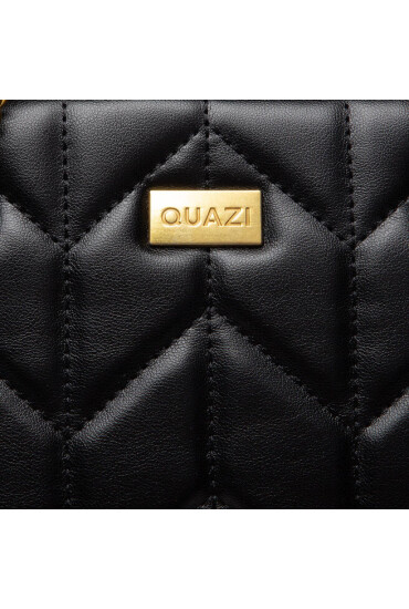 QUAZI Дамска чанта MQT-J-008-02 Black - Mera.bg