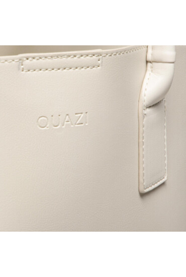 QUAZI Дамска чанта RD0518 Beige - Mera.bg
