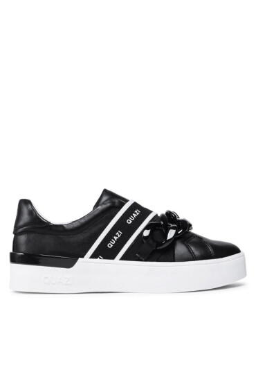 QUAZI Сникърси WS5686-02 Black - Mera.bg