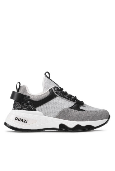 QUAZI Сникърси WS111-04 Black - Mera.bg