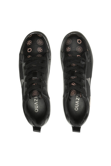 QUAZI Сникърси WS5686-06 Black - Mera.bg