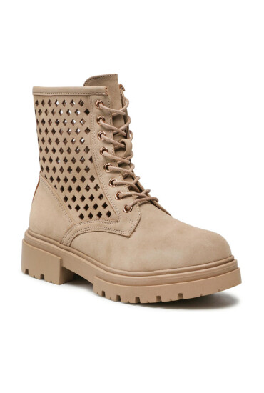 QUAZI Туристически oбувки WS5579-01 Beige - Mera.bg