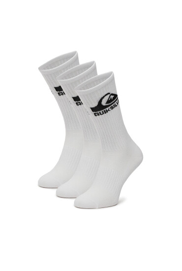 Quiksilver Дълги чорапи AS__101W_SS25 (3-PACK) Бял - Mera.bg