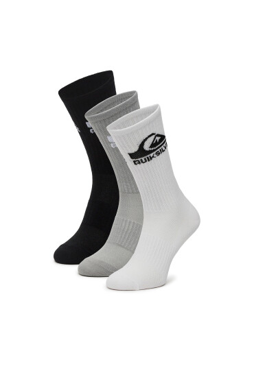 Quiksilver Дълги чорапи AS__101W_SS25 (3-PACK) Бял - Mera.bg