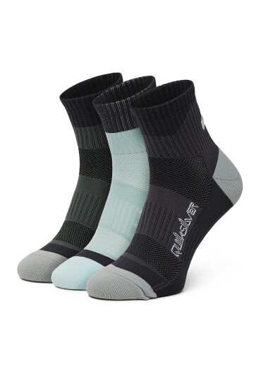 Quiksilver Дълги чорапи AS__103Z_SS25 (3-PACK) Зелен - Mera.bg