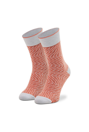 Rainbow Socks Чорапи дълги дамски Sushi Socks Box Salmon Nigiri Розов - Mera.bg